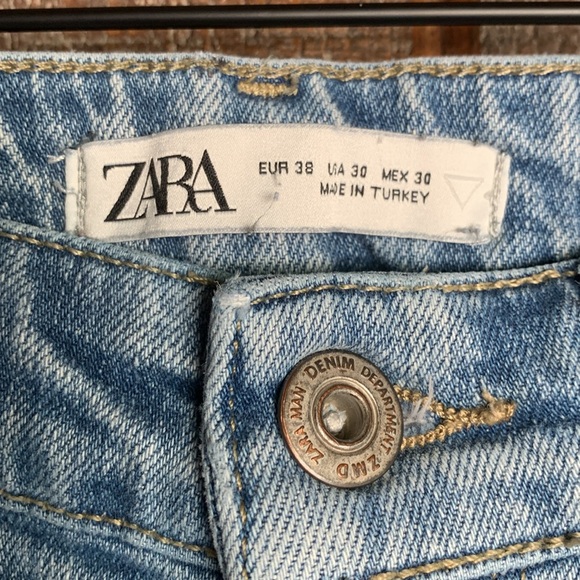 ZARA ripped distressed jeans size 30 - Picture 3 of 14